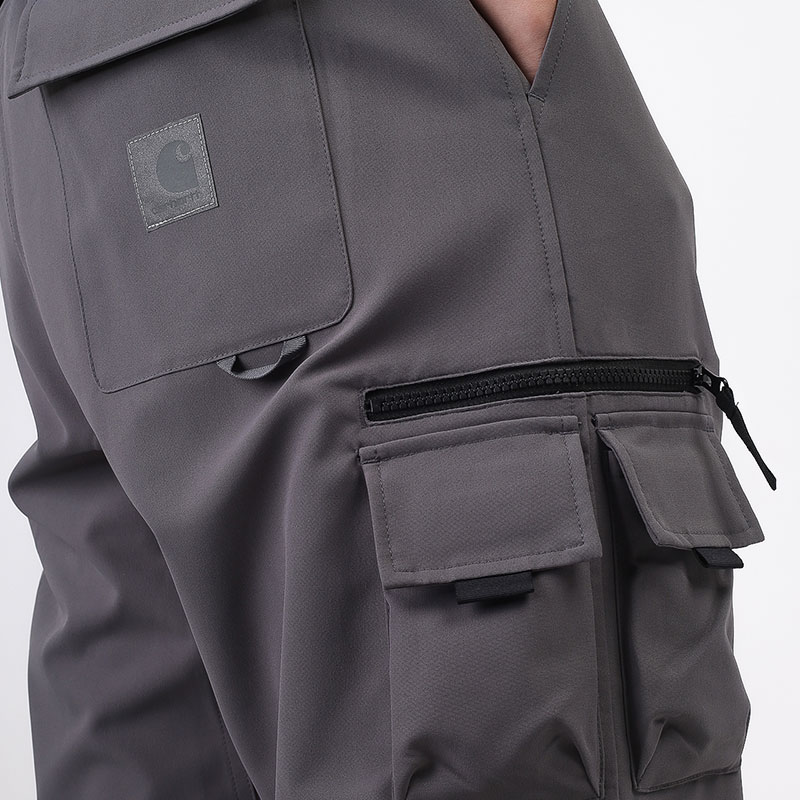 мужские серые брюки Carhartt WIP Elmwood Pant I026613-husky - цена, описание, фото 5